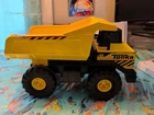 TONKA Mighty Dump Truck Steel Classics Yellow Metal *NICE*