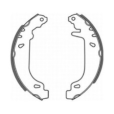 ABE Bremsbacken-Satz hinten 863726 C0R004ABE 7701202542 7701202661