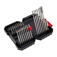 Vessel JIS Impact Bit Set 33pc Ball Torsion Like Phillips Cross-Point Tip w Case