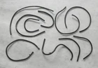 1980s Black Air Hose Tube Vintage G.I. GI Joe Lot ARAH 3.75 Figure Accessories