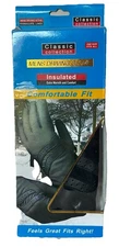 Vintage Classic Collection Men’s Black Insulated Comfortable Fit Driving Gloves