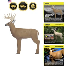 Crossbow 3D Buck Archery Target Replaceable Core Tough Designed for Shooting