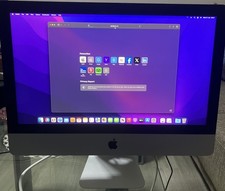iMac 21,5 pollici 2015 4k Retina Core i5 3,10 GHz 8 GB RAM 1 TB Mac HDD Monterey 