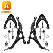 12 Suspension Kit Front Control Arm Ball Joint Tie Rod For 1996-2000 Honda Civic 12 Suspension Kit Front Control Arm Ball Joint Tie Rod For 1996-2000 Honda Civic