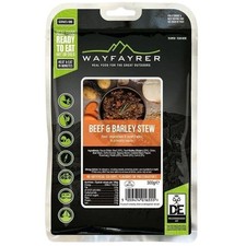 Wayfayrer Beef & Barley Stew - Outdoor Camping Ready to Eat Meal Pouch