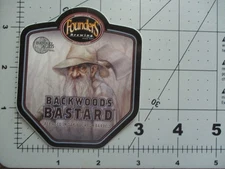 FOUNDERS BREWING Backwoods Bastard bourbon STICKER decal craft beer Brewery