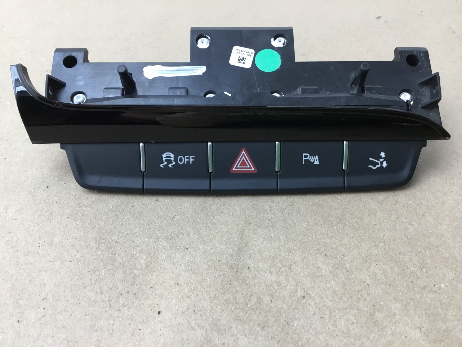 Audi R8 2022 Traction Hazard Parking Spoiler Light Control Switch 18-23 :O