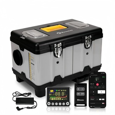 Sunster TB10 8kW 12V 24V 240v Diesel Standheizung Bluetooth Luftheizer Heizung