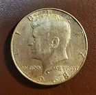 Silver 1968 D Kennedy Half Dollar Bin A2-JFX-1224-01