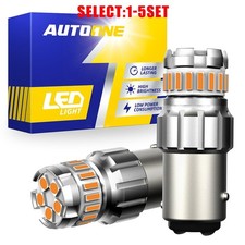 1157 2057 Amber Yellow Led Turn Signal Tail Backup Light Bulbs 3000k 2-10x 1157 2057 Amber Yellow Led Turn Signal Tail Backup Light Bulbs 3000k 2-10x