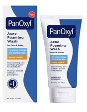 PanOxyl Acne Foaming Wash Benzoyl Peroxide, 10 5.5 Oz Exp 03/2027