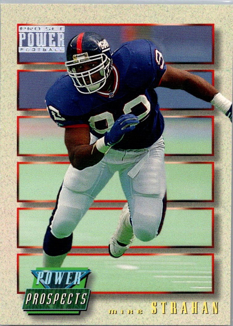 1993 Pro Set Power Update - Power Prospects #PP51 Michael Strahan