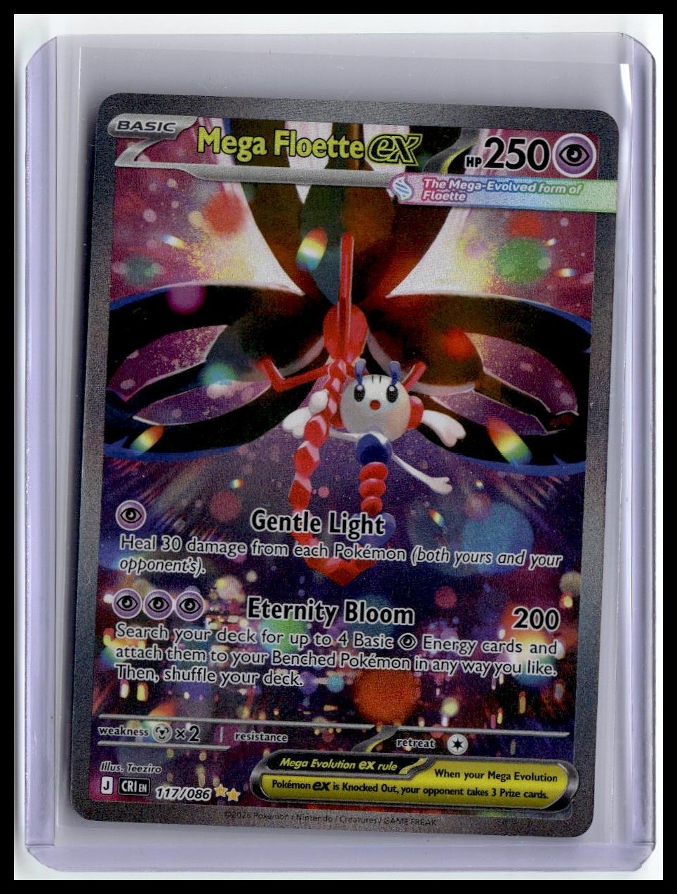 ME04: Chaos Rising #117/086 Mega Floette ex