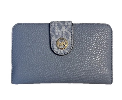 MICHAEL KORS  Jet Set Chambray Multi Medium Bifold  Wallet NWT$128