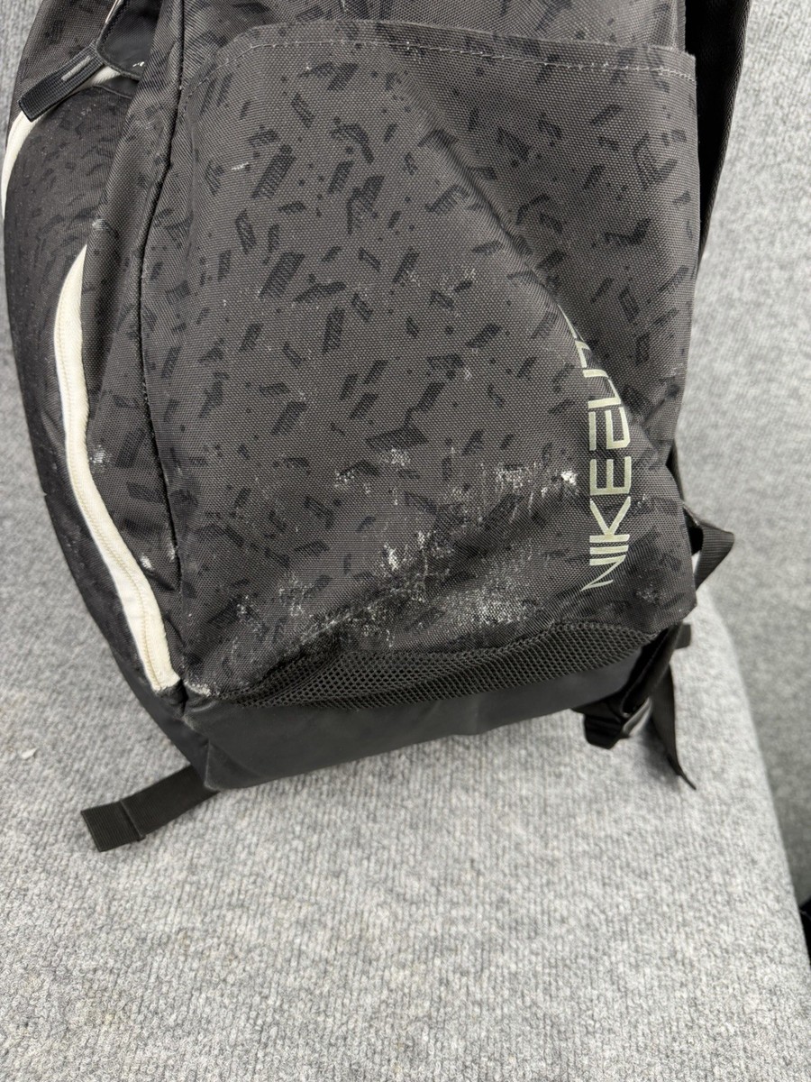 Nike Elite Quad Zip System Backpack Team 2.0 Gray Black Hoops Basketball Max Air View 5