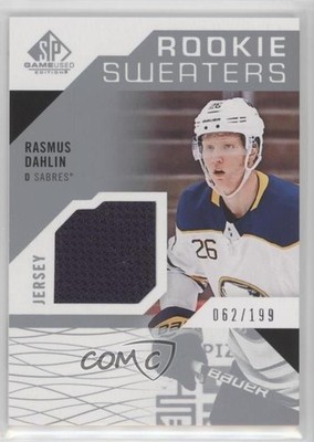 2018-19 SP Game Used Edition Rookie Sweaters 62/199 Rasmus Dahlin #RS-RD RC 10w9