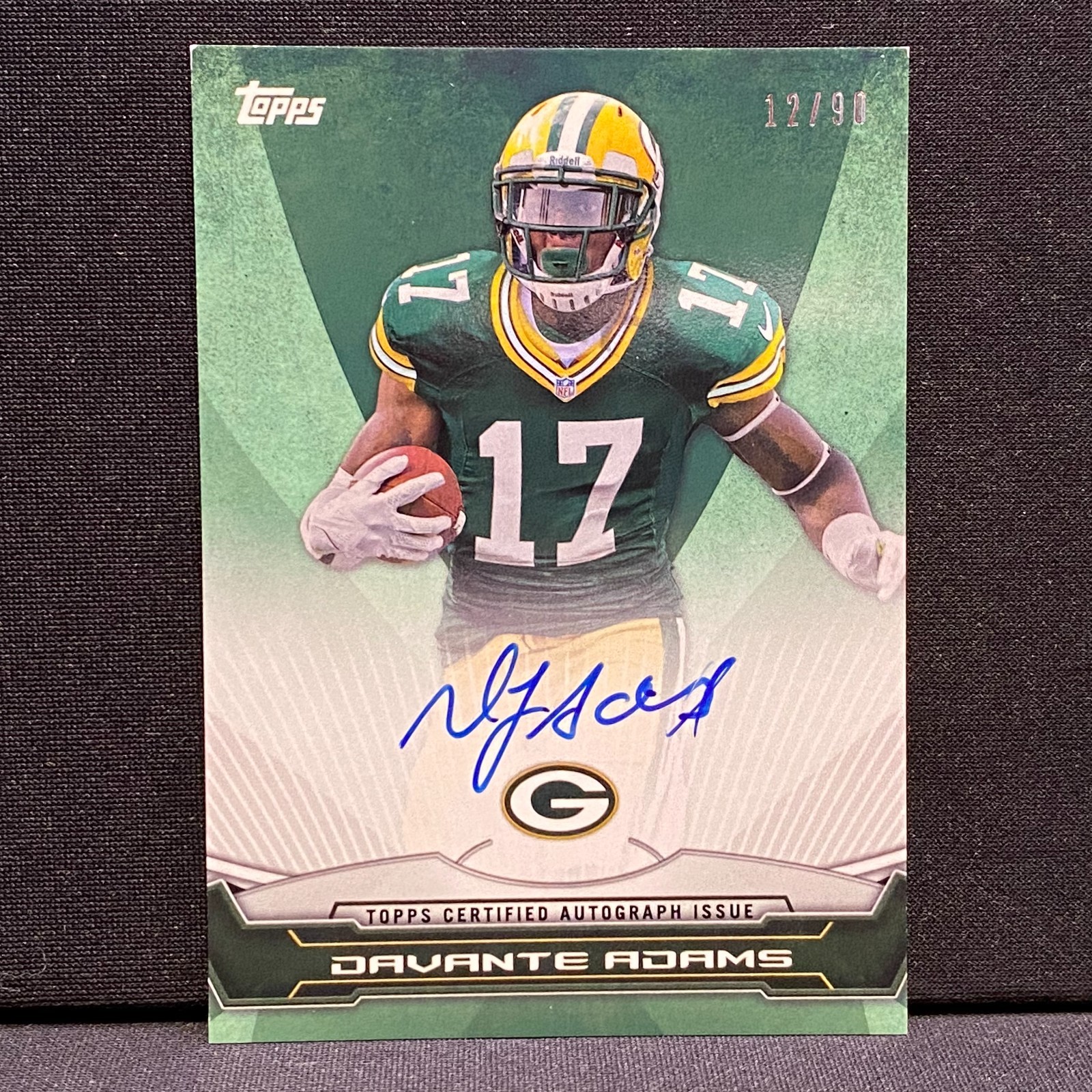 Davante Adams Topps Rookie Premiere Autograph #RPADA Base