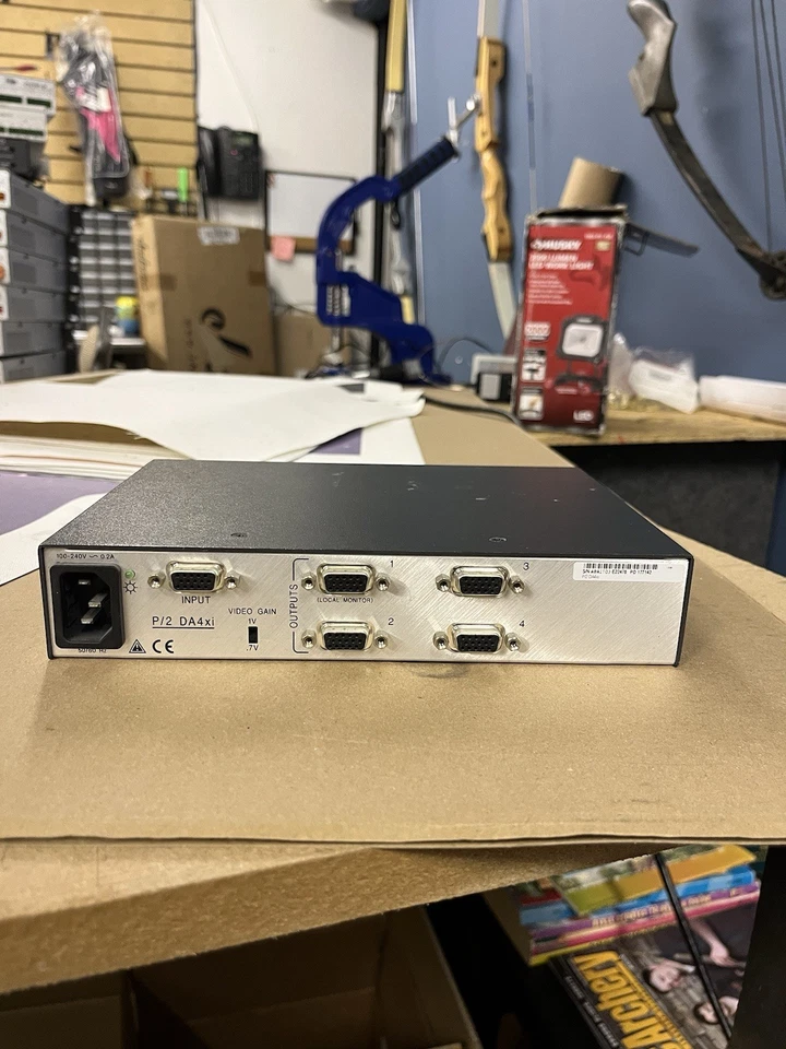 Extron Electronics P/2 DA4xi VGA Distribution Amplifier - Image 3 of 3
