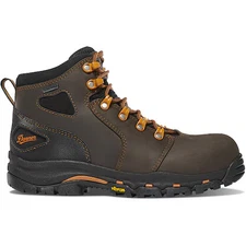 Danner 13884-8.5M Women's Hiker Boot, 8 1/2 M, Leather, Brown/Orange, 13884