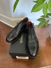 Allen Edmonds Strand black calf 10 D