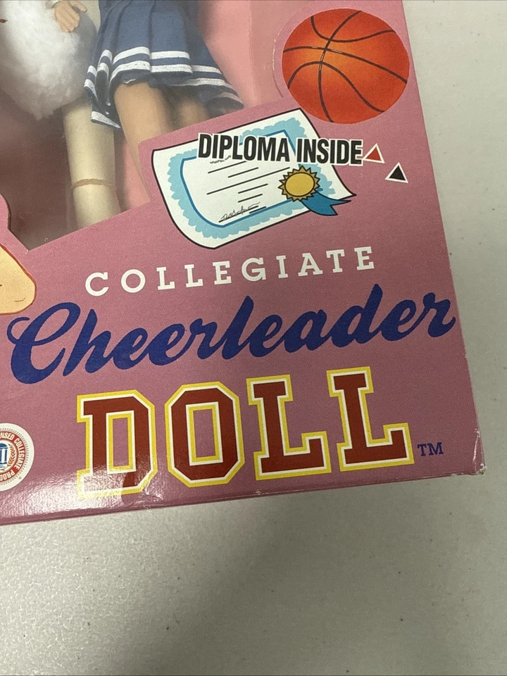 Muñeca animadora universitaria U of Kentucky Wildcats con título nueva en caja de colección rara Foto 2 de 4