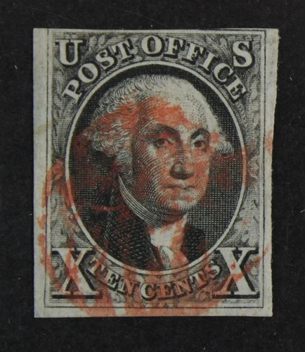 CKStamps: US Stamps Collection Scott#2 10c Washingtn Used CV$850