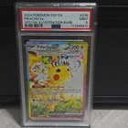 Pokémon Pikachu ex Sv08 Surging Sparks #238 Special Illustration Rare PSA 9