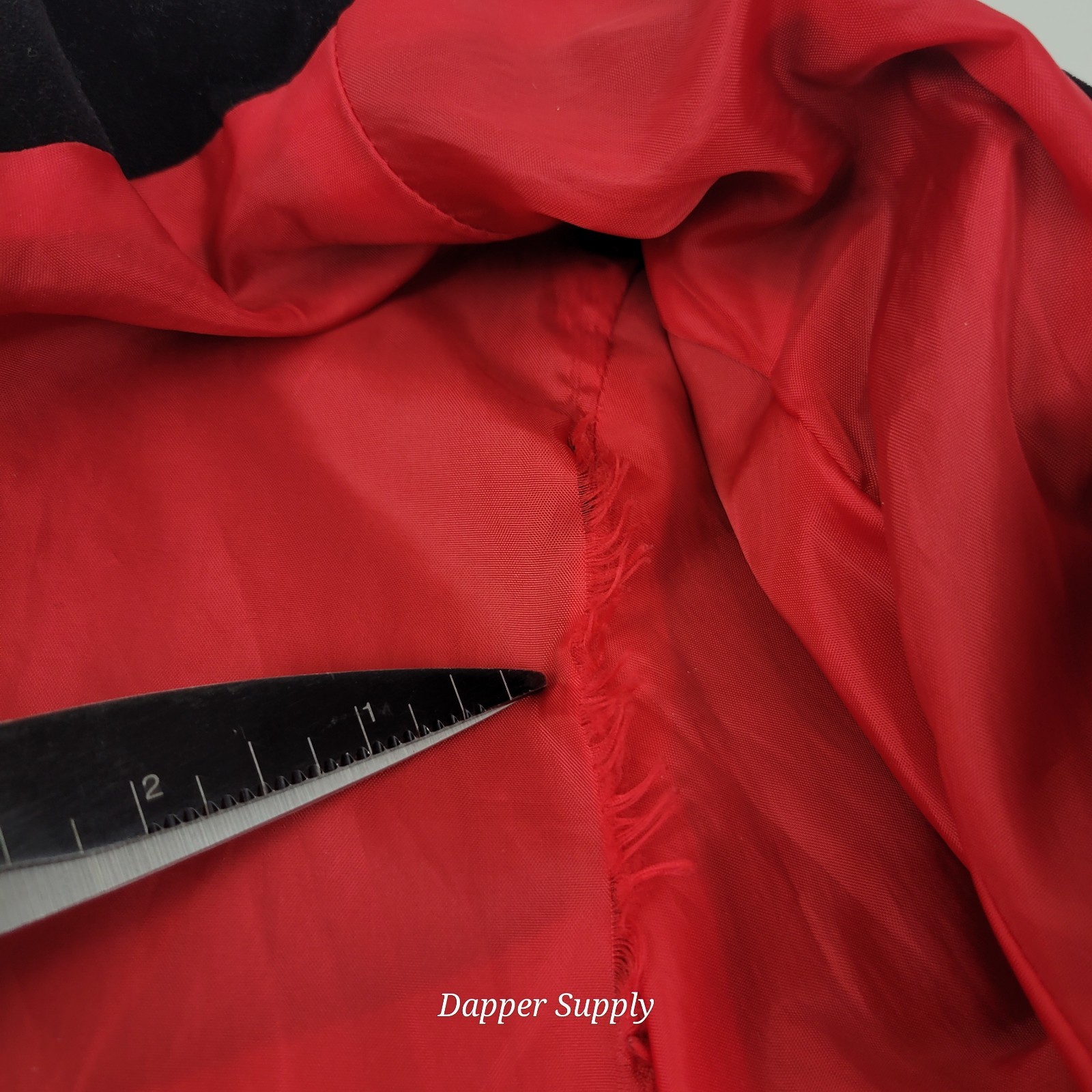 Graff XL Dragon Patchwork Jacket Black Red Gold A… - image 9