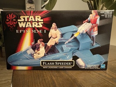 Star Wars Ep 1, Flash Speeder w/ Launching Laser Cannon, 1999, Brand New MIB