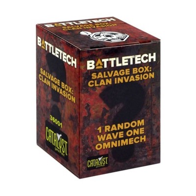 Catalyst Battletech Salvage Box - Clan Invasion, Wave One New