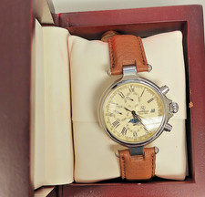 Scheletro Steinhausen automatico tripla data mese/giorno/luna buone condizioni