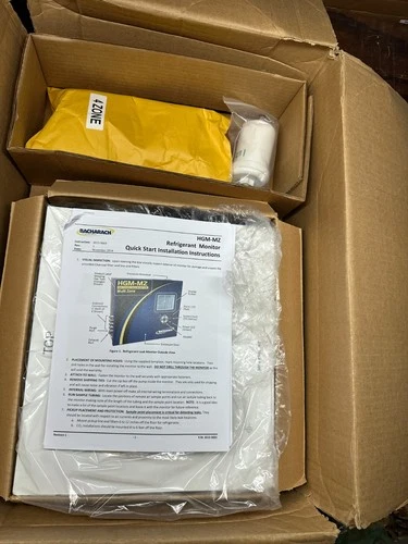 BACHARACH 3015-9003 HGM-MZ MULTI ZONE HALOGEN GAS Monitor