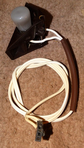 GRUNDIG HiFi Stereo Console Interior Lamp assembly & cord Very good working cond