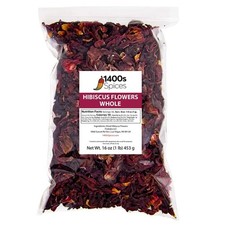 1lb Dried Whole Hibiscus Flowers and Petals, Flor de Jamaica, Sorrel Flower, ...