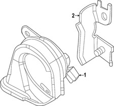 Genuine Honda Horn Bracket 38151-3V0-A00