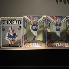 Panini Tyler Warren Rookie Colts NFL 2023 Lot of 3 Sports Trading Cards