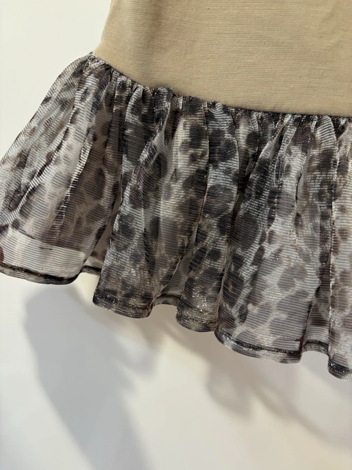 Pippn и Julie размер 2T платье без рукавов кофе цвет, блестящий платье - Изображение 4 из 4