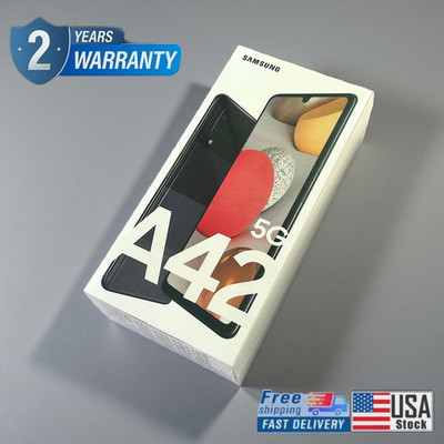 New Sealed Samsung - Galaxy A42 5G 128GB - Black Factory Unlocked US STORE