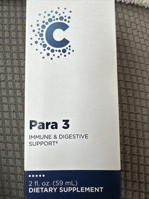 CELLCORE Para 3 Immune and Digestive Support 2 FL Oz ~ Mfg 09/22 ~ Good For 3 Yr