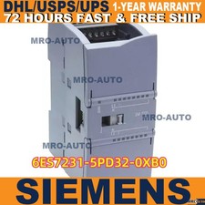 Siemens Analog Input Module 6ES7 231-5PD32-0XB0 Spot Goods 6ES7231-5PD32-0XB0