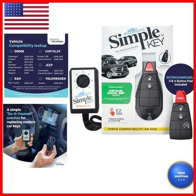 Car Keys Express Simple Key Fob Programmer CDFO-E3-Z0SK-KIT for Chrysler Dodge