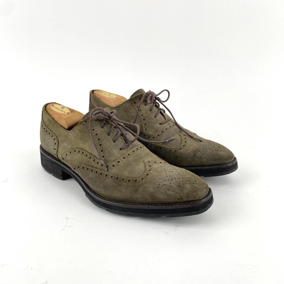Green Wingtip Dress Shoes for Men for sale | eBay display picture 2