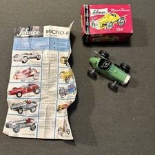 Schuco Micro Racer Green No. 3 1041 "Midget" - Original Box paperwork, No Key