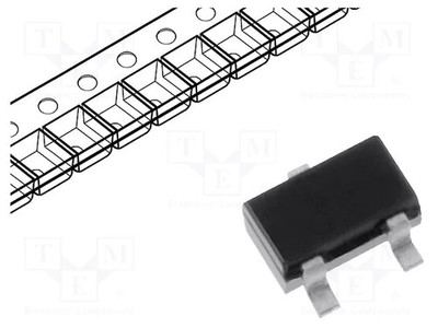 Sensor: Hall unipolar SOT23 UStrom: 3÷24VDC 240÷460Gs