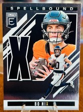 2025 Panini Donruss Elite Spellbound “X” Bo Nix #28