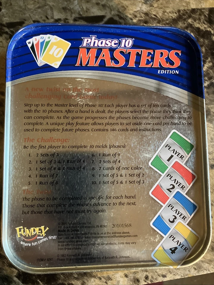 Fundex Phase 10 Masters Edition - Image 2 of 2