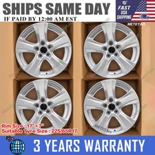 4 Pcs 17x7 Inch Silver Alloy Wheel Replacement Rim For Toyota Rav4 2019-2025 4 Pcs 17x7 Inch Silver Alloy Wheel Replacement Rim For Toyota Rav4 2019-2025