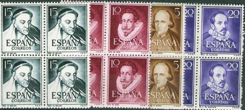 EDIFIL 1071/4 ** LUJO BLOQUES DE 4 CAT 8 EUROS - Picture 1 of 1