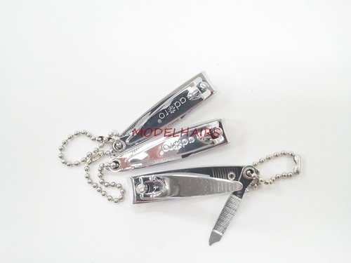 ADORO 3 PCS OF NAIL CLIPPER CURVED BLADE 2" LONG 0.5" WIDE WITH METAL FILES - 第 1/1 張圖片