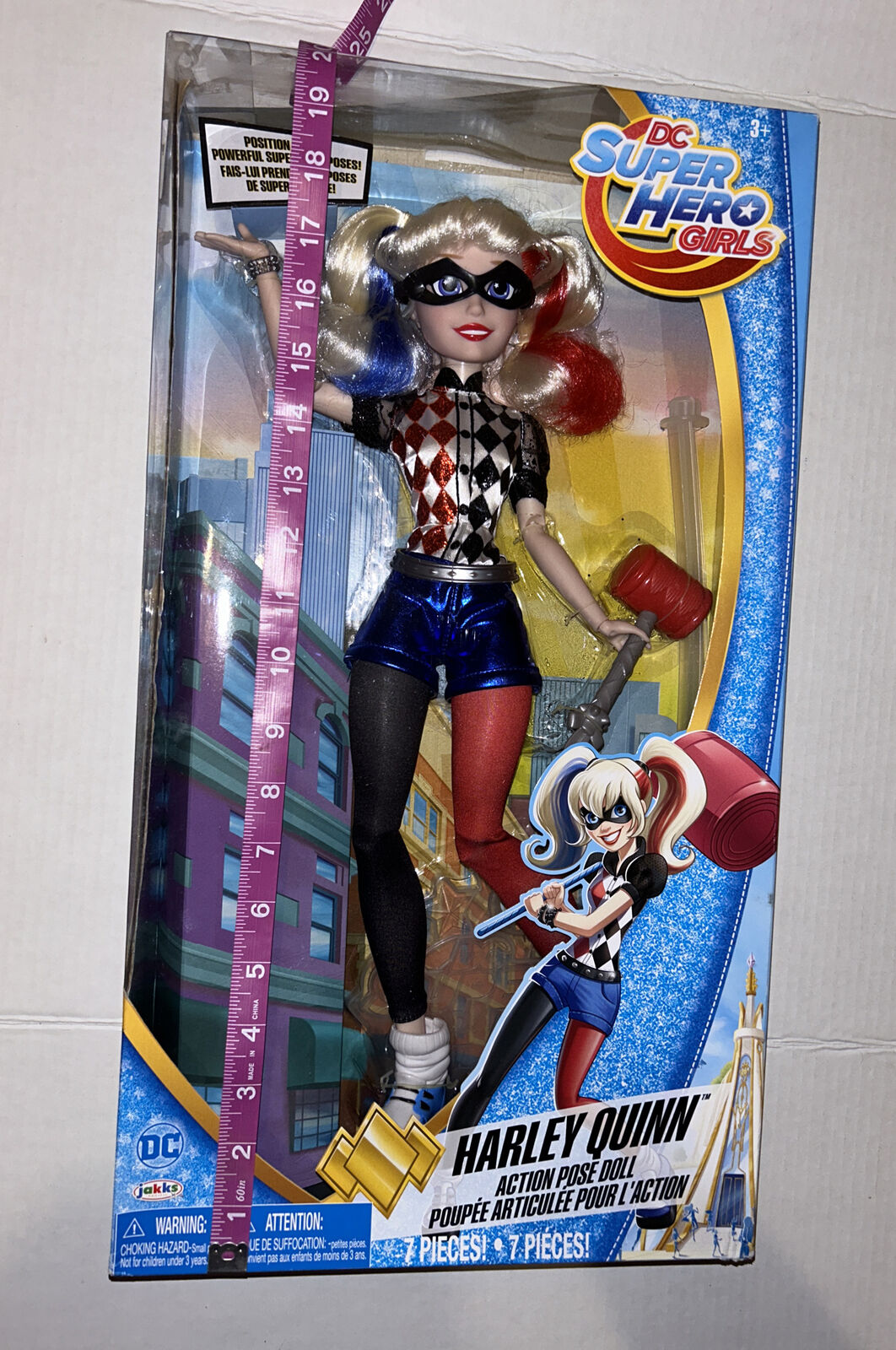 Figura De Ação Harley Quinn Alerquina Articulada 18 Cm